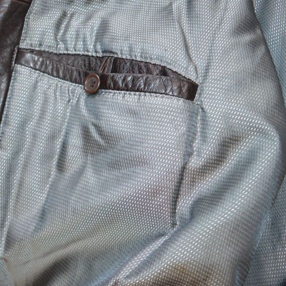 Saxony Collection Genuine Leather 2XT BIG Super Soft Bomber Jacket - Picture 5 of 12